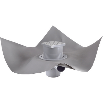 Set per doccia a pavimento "Gully Q" con griglia e foglio tea