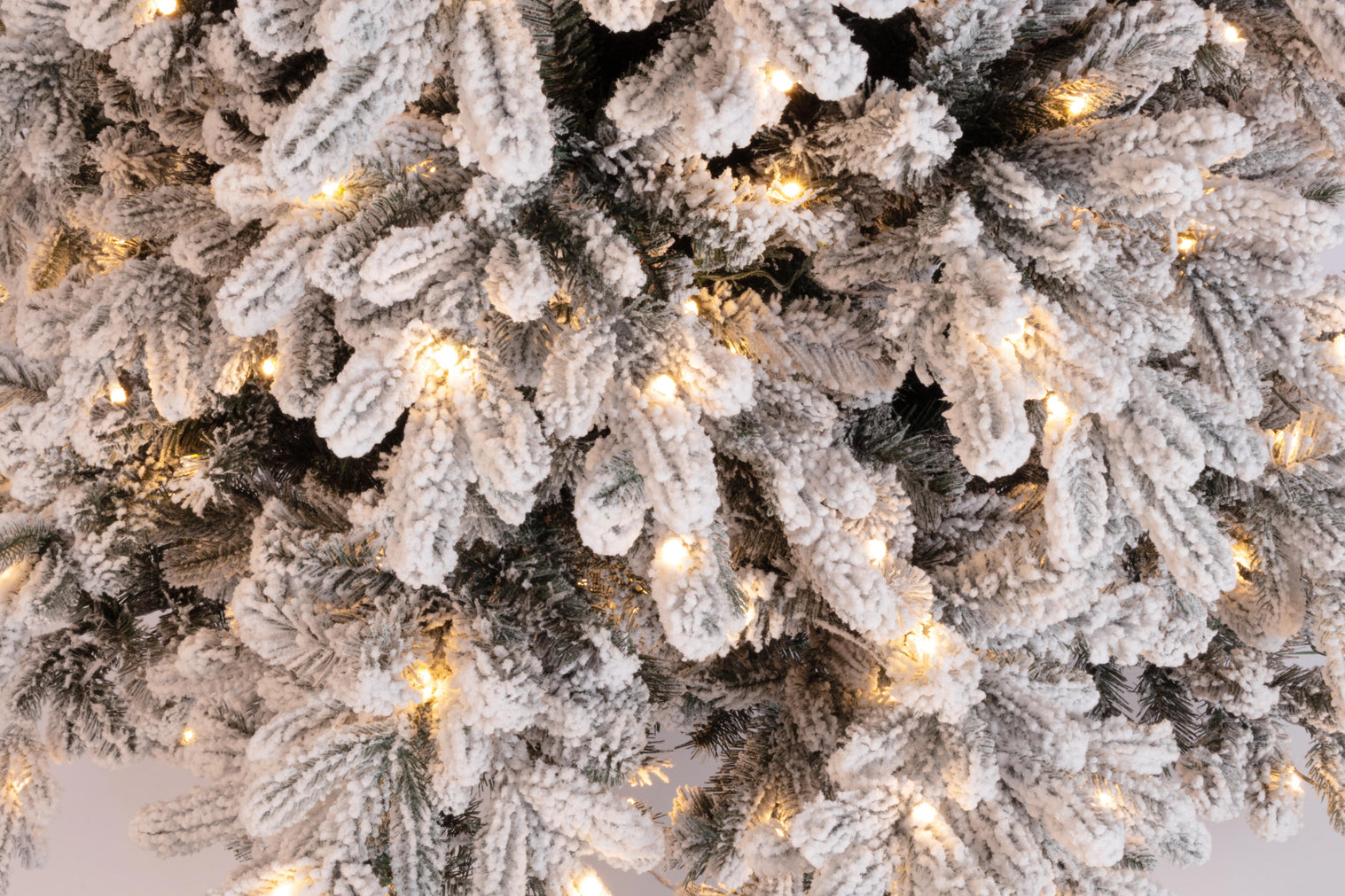 Albero di Natale innevato 180x130 cm