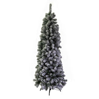 Albero monte Vettore slim innevato verde 972 rami cm 79h210