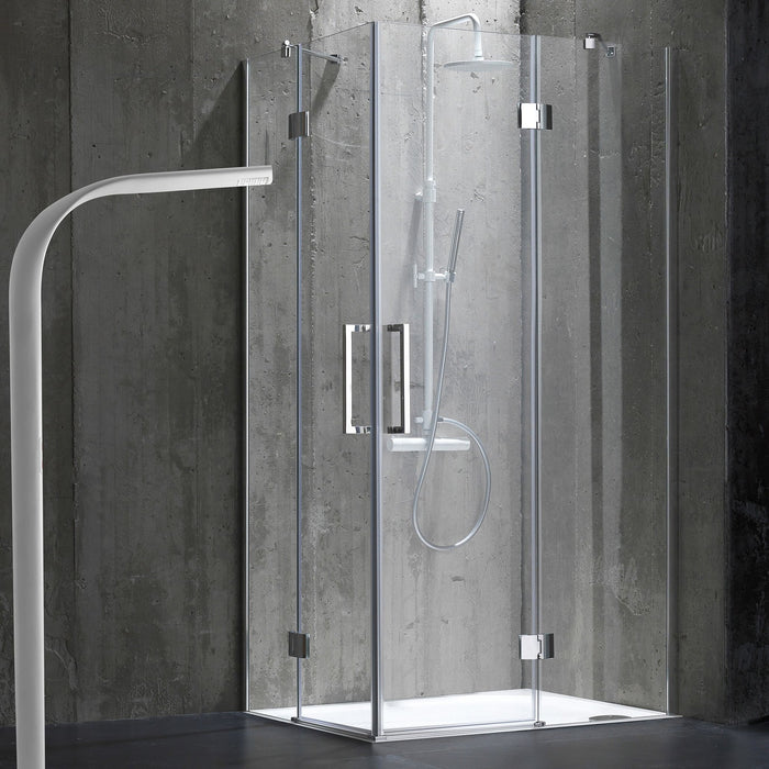 Box doccia 80x100 in cristallo 6mm