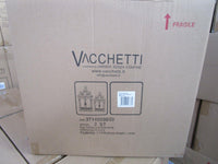 Lanterna metallo bianco 1-2 rettangolare cm24x16,3h43