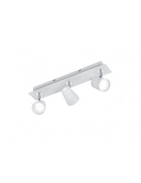 Plafoniera 3 Spot Led Orientabili Narcos Bianco Trio Lighting