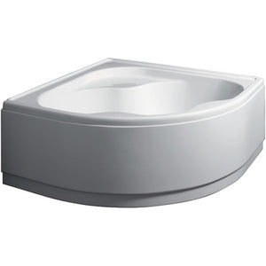 Vasca angolare bianca 140x140 cm