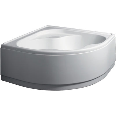 Vasca angolare bianca 140x140 cm