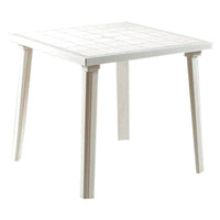 Tavolo in polipropilene verde 80x80x72 cm