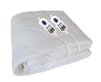 Scaldaletto Elettrico Multizona 140x160cm 2M VDE 220-240V~ 50Hz 2x60W