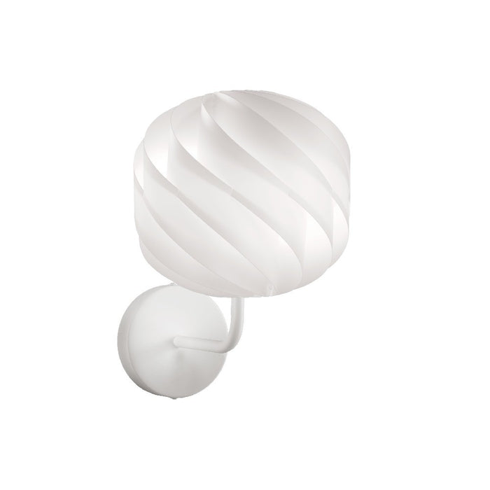 Applique Bianco in Metallo Cm. 25 x 28 x 34 h