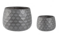 Set2 P.Vaso Pyramid Ciotola Antracite