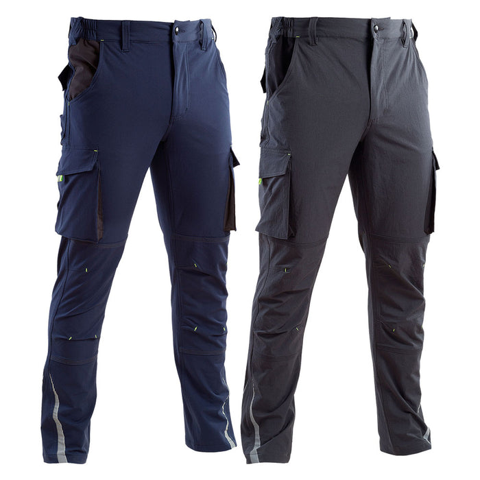 Pantalone da lavoro estivo blu XXL