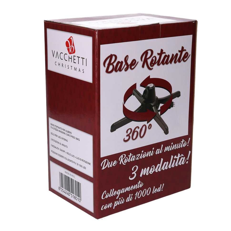 Base albero plastica elettrico rotante mm22,3-31,8