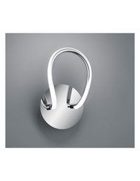 Applique Parete Design Moderno Cromo Led Dimmer 4000k Bologna Trio Lighting