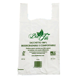 Buste shopper compostabili 14 x 50 cm 500 pz