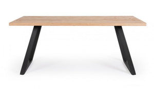 Tavolo nero 180x90 in legno