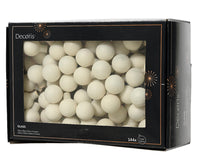 Box Grappolo Sfere ø2 cm bianco lana