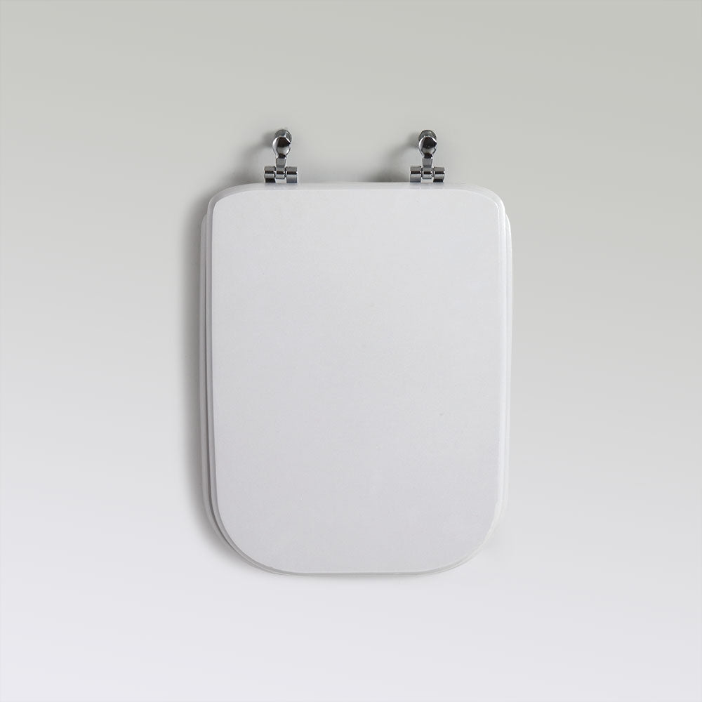 Sedile copri wc ceramica conca bianco