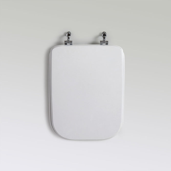 Sedile copri wc ceramica conca bianco