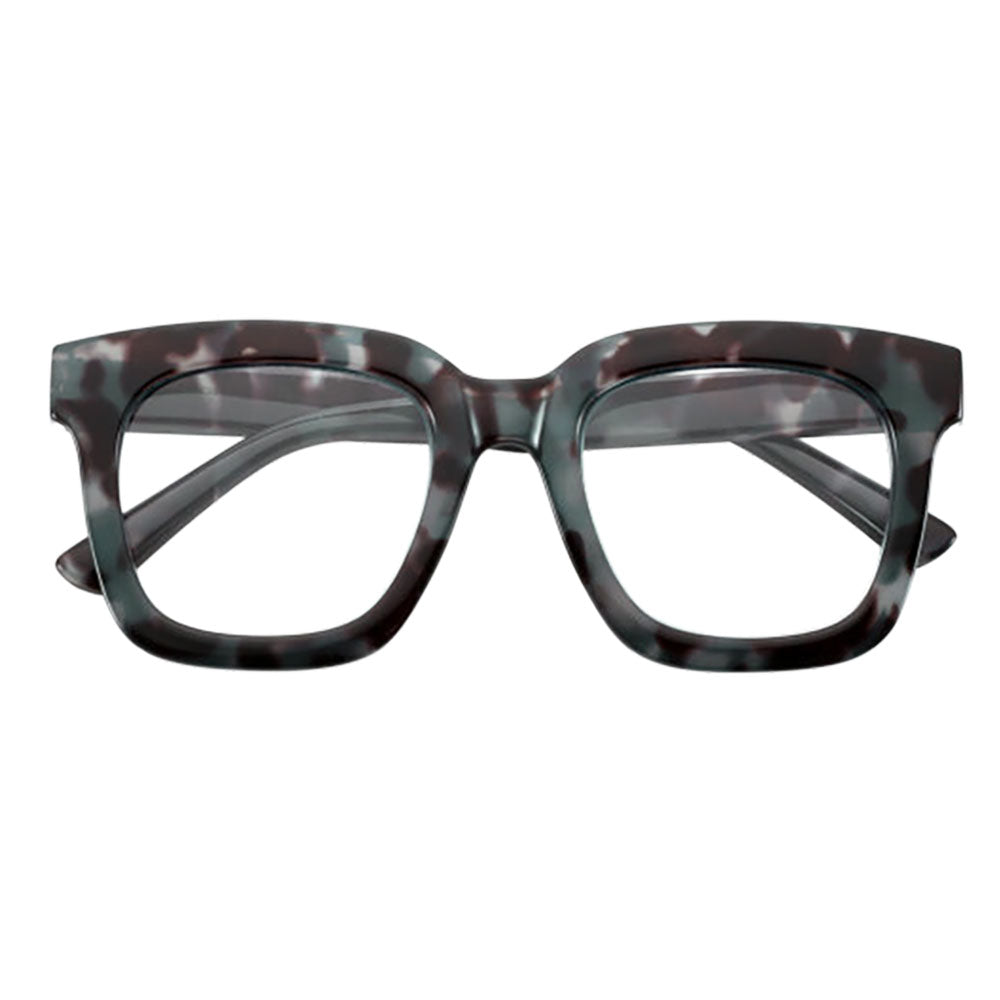 Occhiali lettura tartaruga/azzurro +2,50