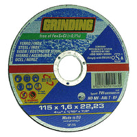 Mola abrasiva per inox e ferro 23x1,9 cm