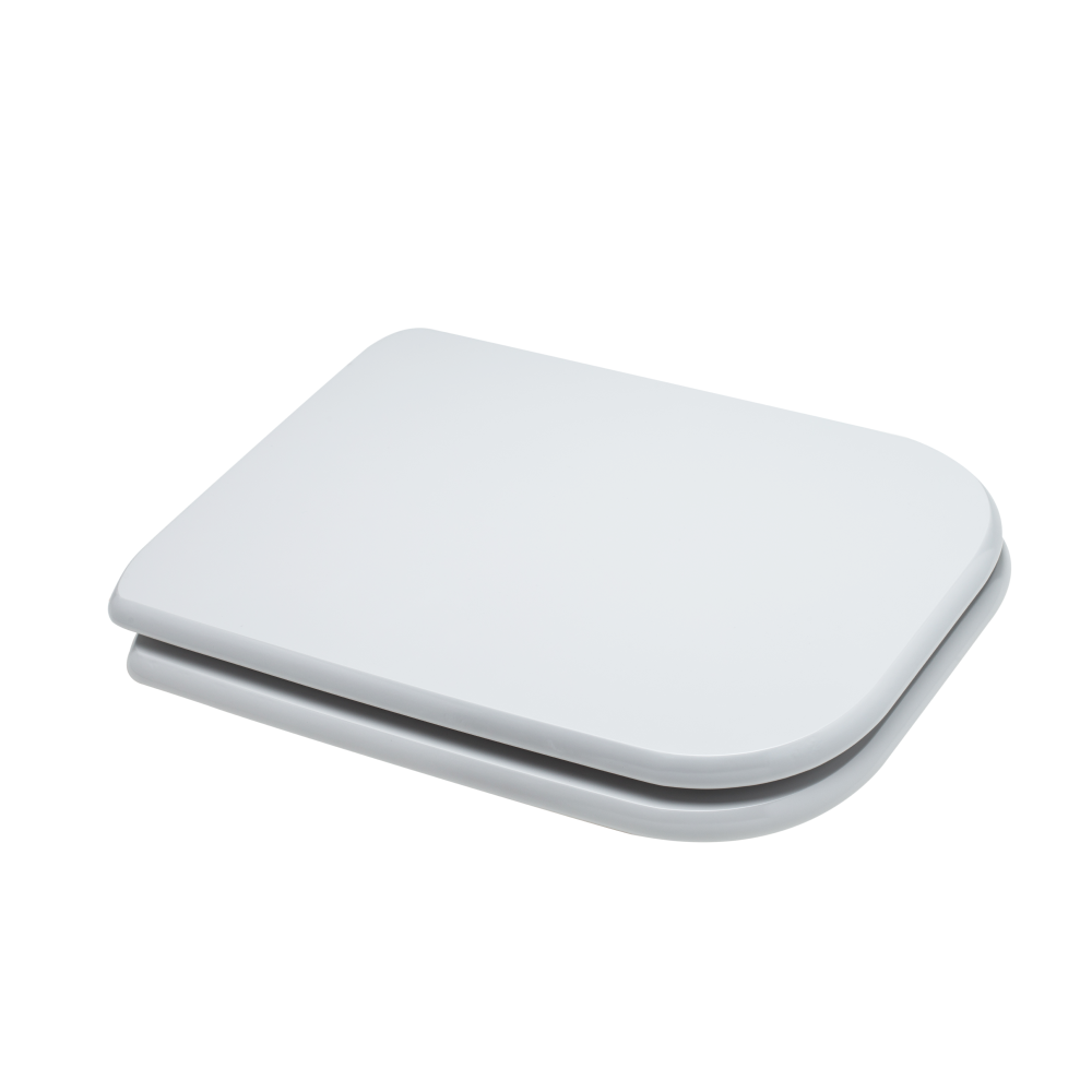 Copriwater grigio con cerniere universali