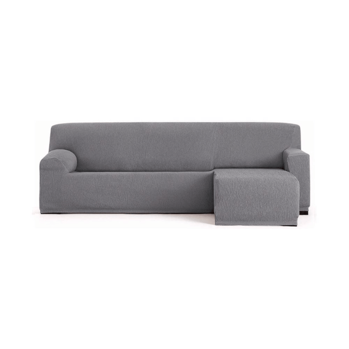 Copridivano Troya elastico penisola destra grigio bracciolo corto 250/310 EFFEZ