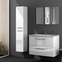 Colonna Bagno Aruba Cm. 30 x 25 x 150h Bianco