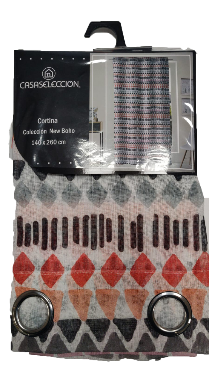 Tenda Cortina Boho 140 x 260 centimetri