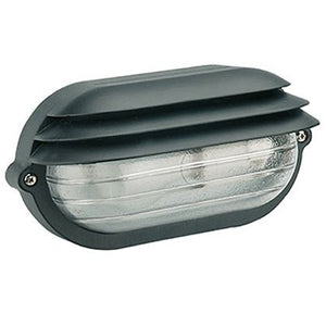 Applique Grande E27  linea palpebra ovale  nero