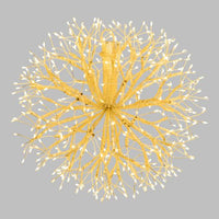 Ramo sfera ricco champagne ø30cm 384 led
