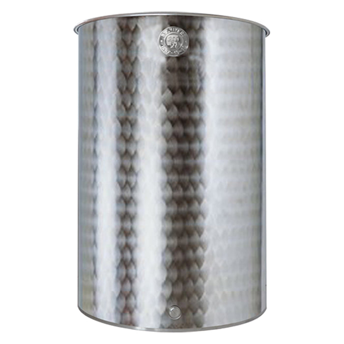 Botte per alimenti 56x83 cm in acciaio inox