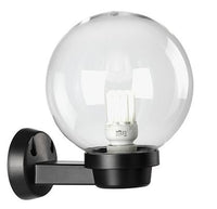 Applique Sf.Chiara D.20 E27  linea globo  nero