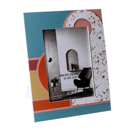 Portafoto legno multicolor cm19,5x1,8h24,5
