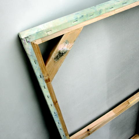 Quadro 3D con finitura in vetro e tela multicolor 120x50 cm