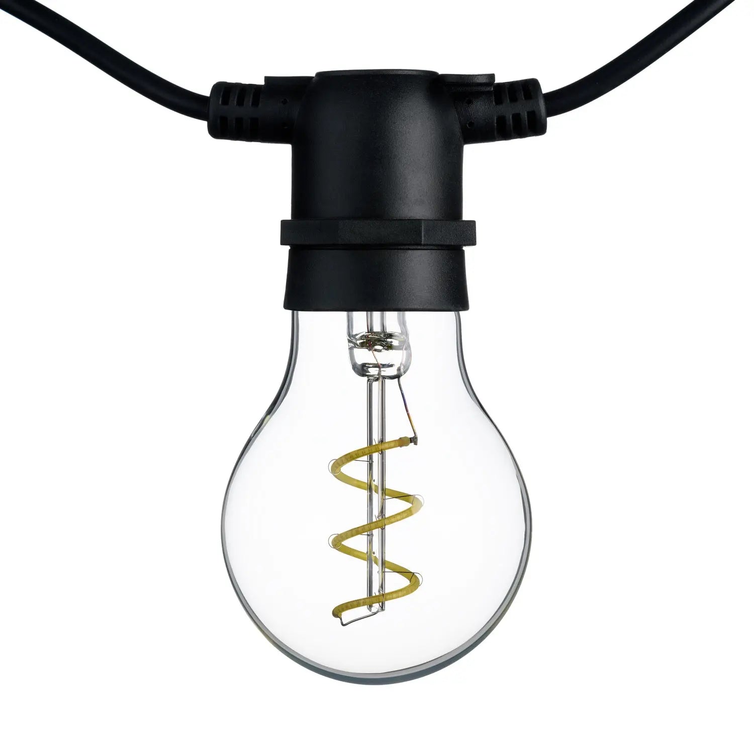 Party Light 36V 10 A60 E27 Spiral Filament LED 4+5m Multicolor