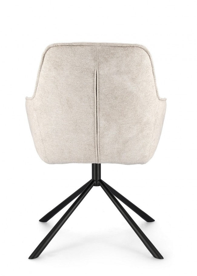 2x Poltrona avorio 59x65x86 cm