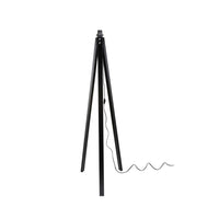 Lampada da terra nera 38x24.5 cm