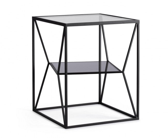 Tavolino vetro 40x40x50 cm