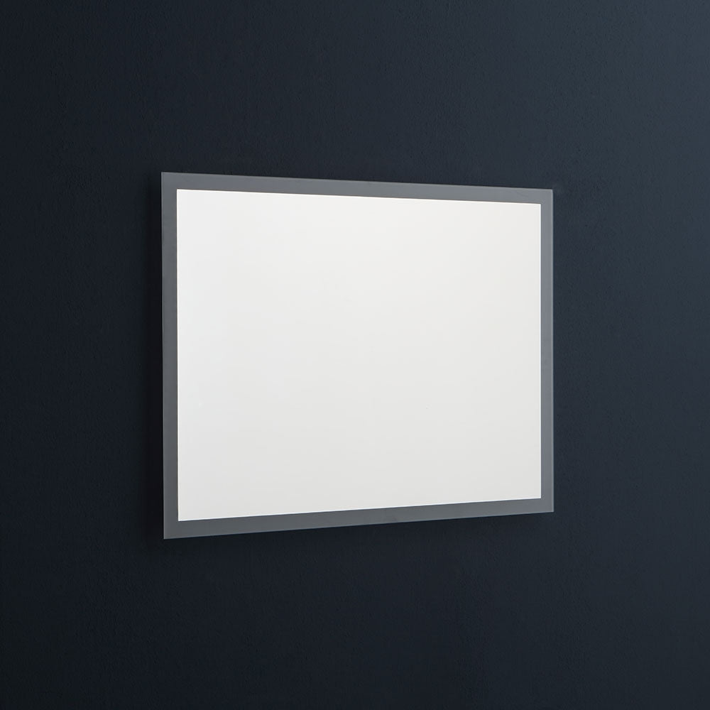 Specchio retroilluminato 80x60 cm reversibile