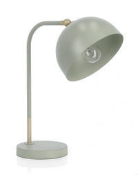 2x Lampada tavolo Glasgow verde salvia 32,5x20x41h