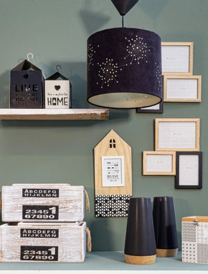 4x Cornice in legno 17x1.5x40.3h