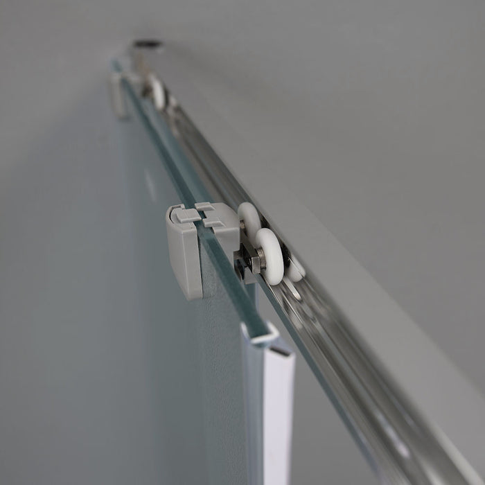 Box doccia 80x80 quadrato cristallo opaco