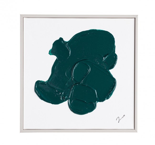 2x Dipinto c-c trilix verde 30x30x4,5h