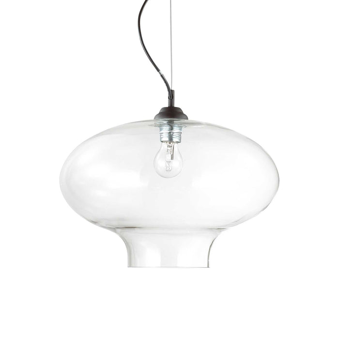 Lampada sospensione Bistro' trasparente D400xH545-2295mm