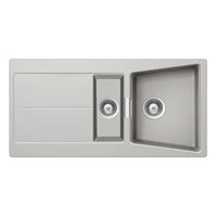 Lavello 100x50 cm 1 vasca + 1/2 gocciolatoio