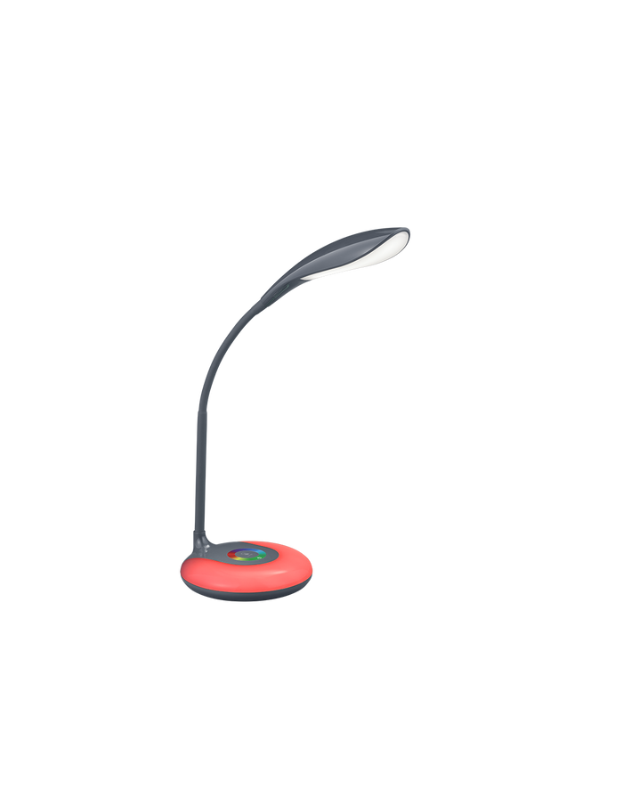 Lampada da Scrivania Led RGB Sensore Touch Krait Antracite Trio Lighting