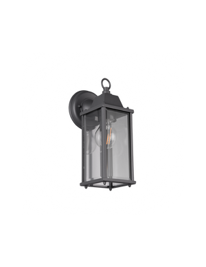 Applique Lanterna Antracite E27 per Esterno Olona Trio Lighting