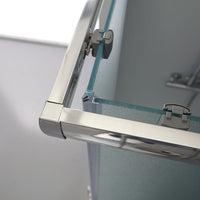 Box doccia 80x80 quadrato cristallo opaco