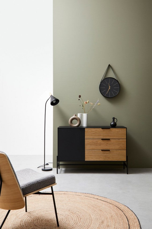 2x Tappeto naturale nero D.180 cm