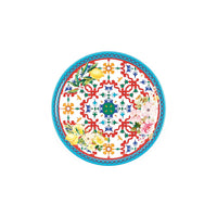 Piatto piano "flower & lemon"