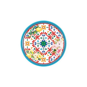 Piatto piano "flower & lemon"