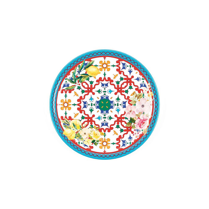 Piatto piano "flower & lemon"